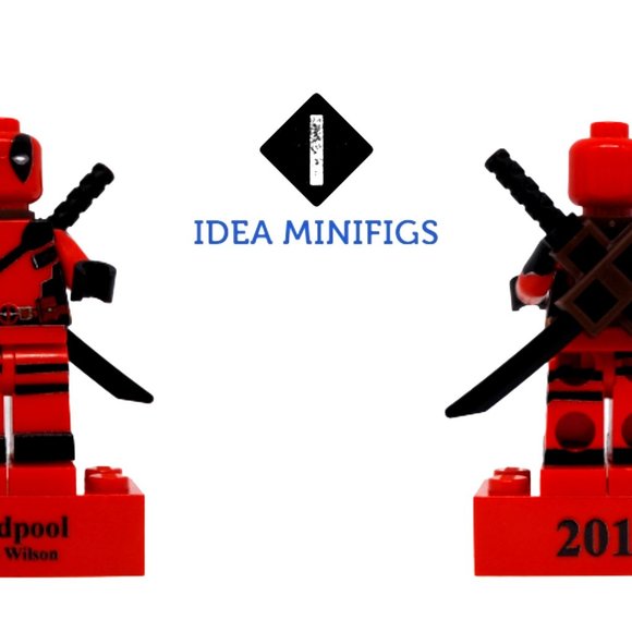 Original Deadpool Custom UV Print on Lego Minifigure - Picture 3 of 3